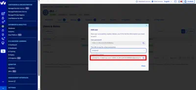 Create Backup User