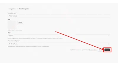 Creating a new internal integration